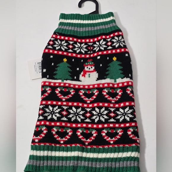 love your pet Other - Love your pet snowman dog sweater with leash hole small medium nwt